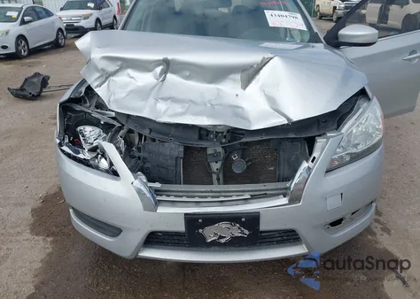 2015 Nissan Sentra S from USA, damaged, VIN 3N1AB7AP2FY361492